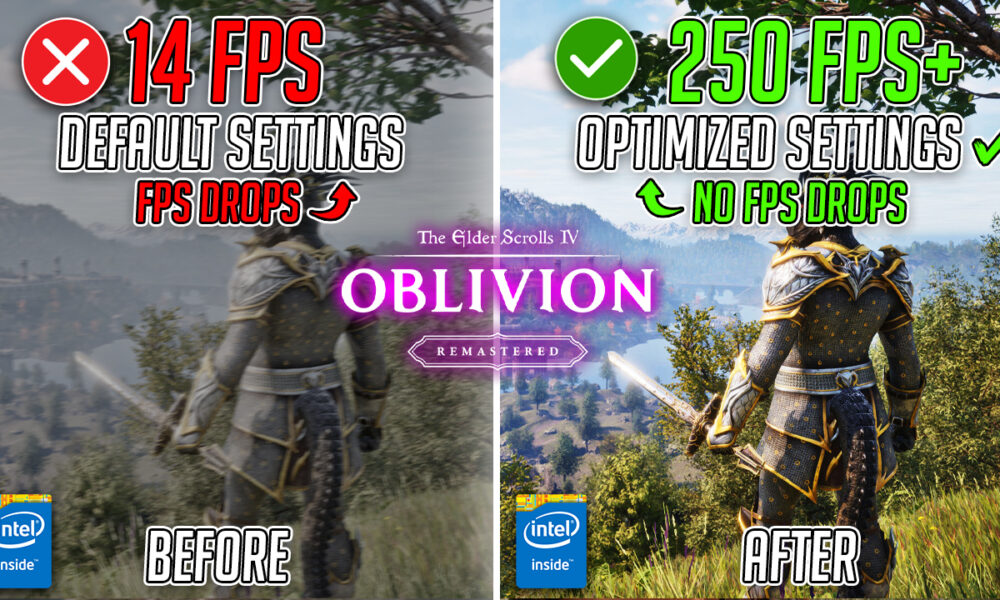 The Elder Scrolls IV: Oblivion Remastered – Best PC Settings to BOOST FPS & Visibility 📈