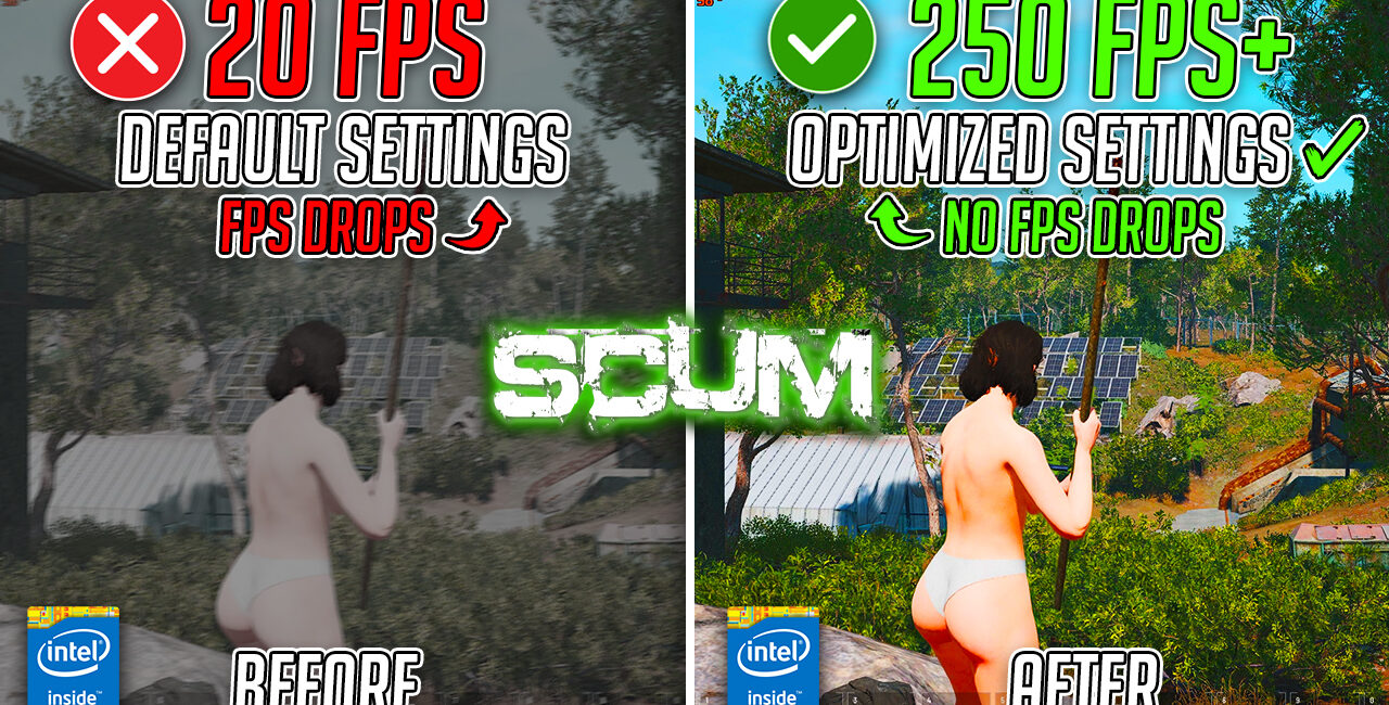 SCUM – How to Fix Lags, Stutter & BOOST FPS on ANY PC🔧