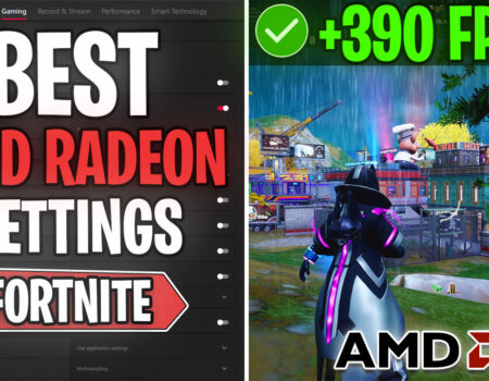 Fortnite – BEST AMD Radeon Settings for MAX FPS & Zero Lag in 2025! 🔧📈