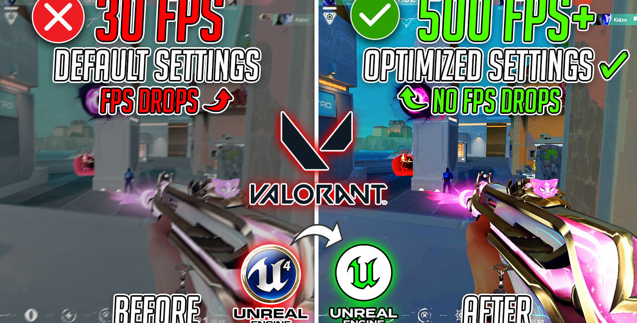 How to Fix Crashing , Lags & FPS Drops in Valorant (Unreal Engine 5 Update)🔧📈