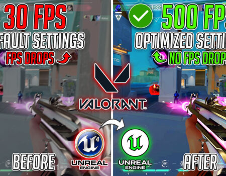 How to Fix Crashing , Lags & FPS Drops in Valorant (Unreal Engine 5 Update)🔧📈