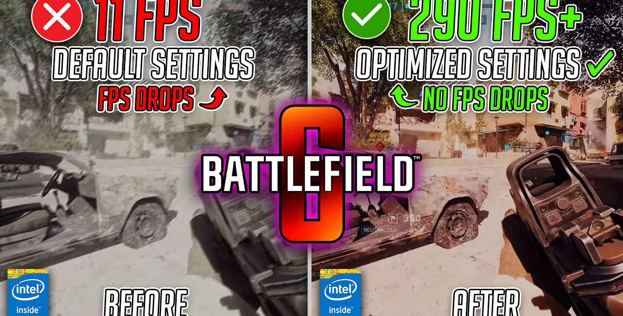 Battlefield 6 – How to BOOST FPS, Increase performance & fix lag for all PC🔧📈