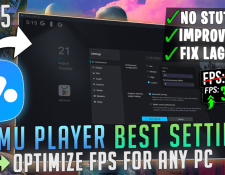 MuMu Player – BEST SETTINGS for Smooth Gaming & MAX FPS on ANY PC 📈 (2025 Guide)