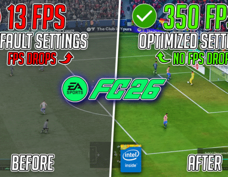 BEST PC Optimization Settings Guide For EA SPORTS FC 26🔧| Max FPS on ANY PC