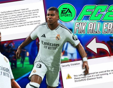 How to Fix EA Sports FC26 Errors – Fix Crashing, Insufficient VRAM Requirement & Black Screen Errors
