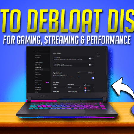 Debloat & Optimize Discord for Gaming & Streaming – Fix Lags, Stutters and Performance Issues⚙️