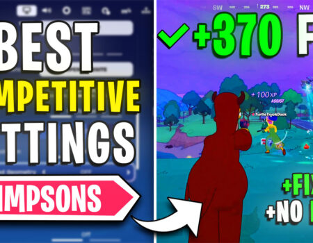 Fortnite Simpsons – BEST PC Settings to Fix FPS Drops, Lags, Stutters🔧 | DX12 Settings📈