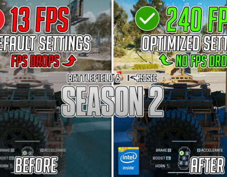 Battlefield 6 – BEST PC Settings to FIX FPS Drops, Lags & Stutters in Season 2📈