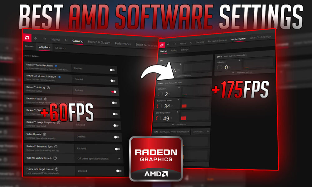 Best AMD Adrenalin Settings for MAX FPS & Low Latency in 2026🔧