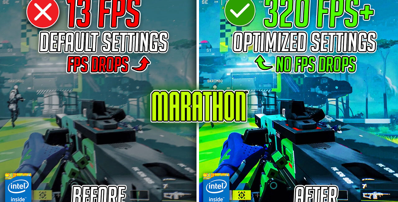 Marathon – Best PC Settings to Fix FPS Drops, Lags, Stutter & Input Delay on ANY PC🔧