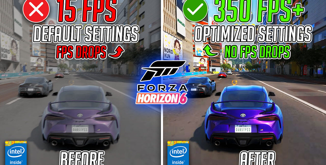 Forza Horizon 6 – BEST PC Settings to FIX FPS Drops, Lags & Stutter on ANY PC 📈