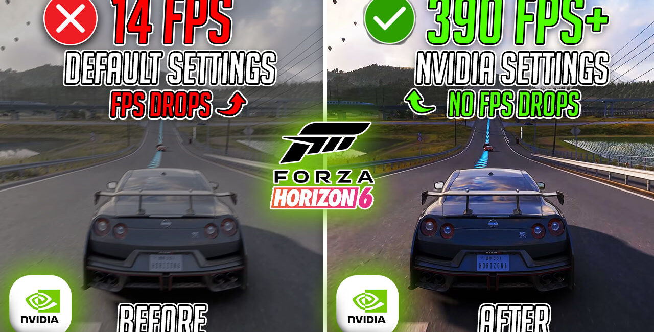 Forza Horizon 6 – BEST NVIDIA Control Panel Settings for MAX FPS on ANY PC 📈