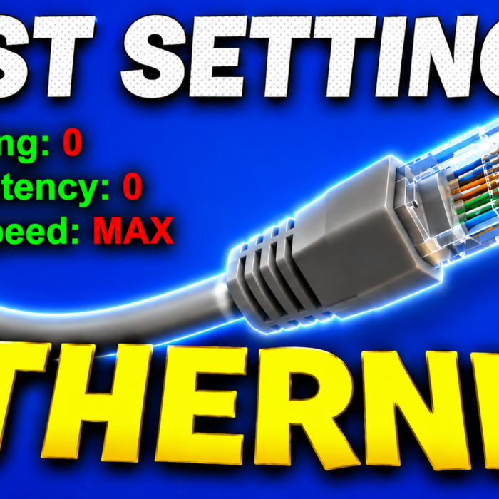 How to Optimize Ethernet for Gaming in 2026🚀| Reduce Ping, Packet Loss & Input Lag on ANY PC