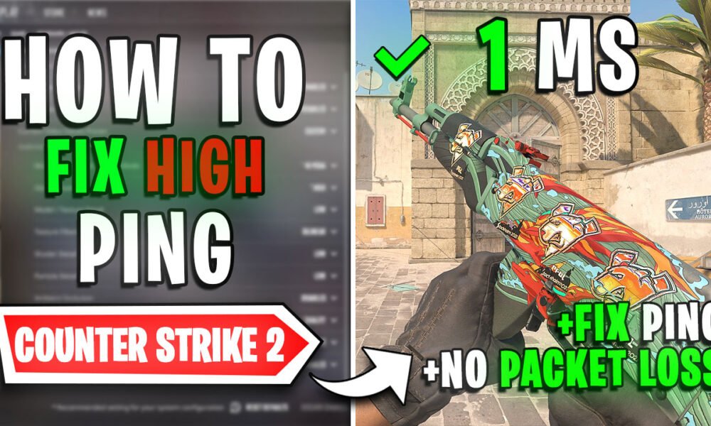 How to FIX High Ping, Packet Loss & Rubberbanding in CS2 on ANY PC📈