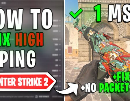 How to FIX High Ping, Packet Loss & Rubberbanding in CS2 on ANY PC📈
