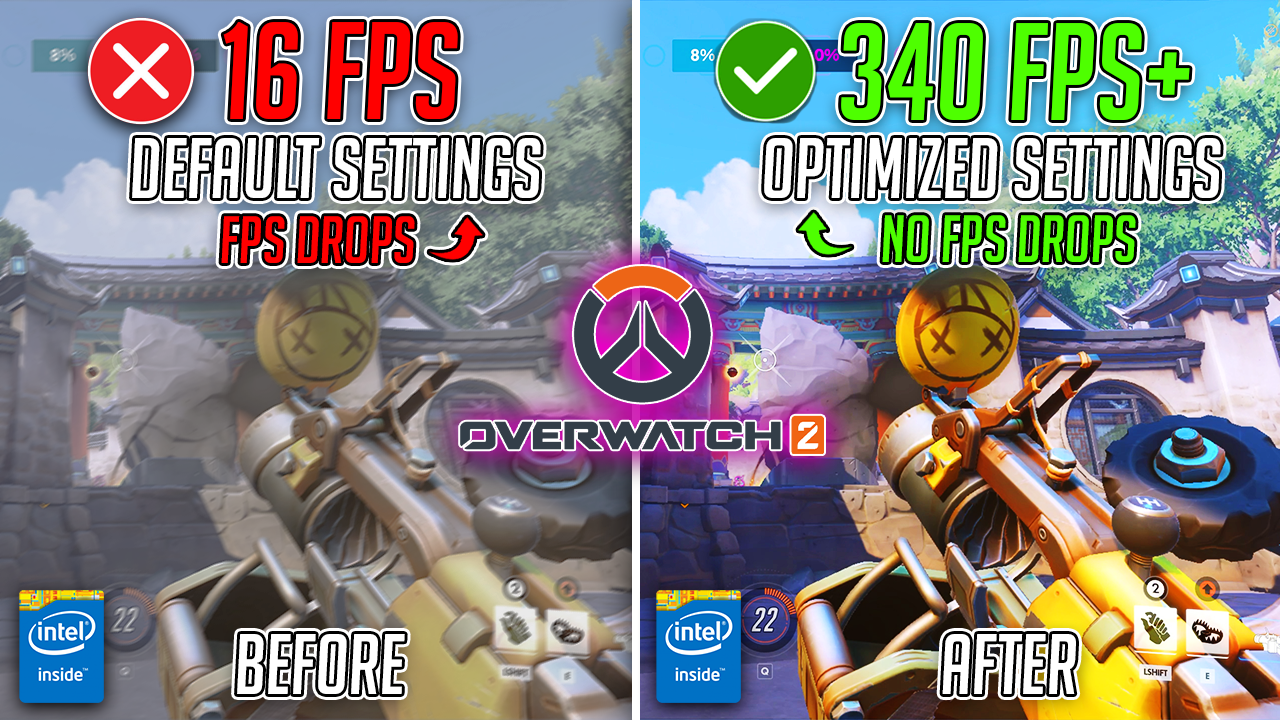 Overwatch – BEST PC Settings to BOOST FPS, Fix Lags & Stutter on ANY PC in Season 4 📈