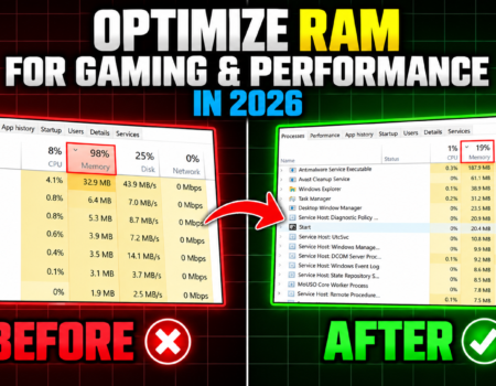 How to Optimize RAM for Gaming & Performance on PC & Laptop in 2026 📈