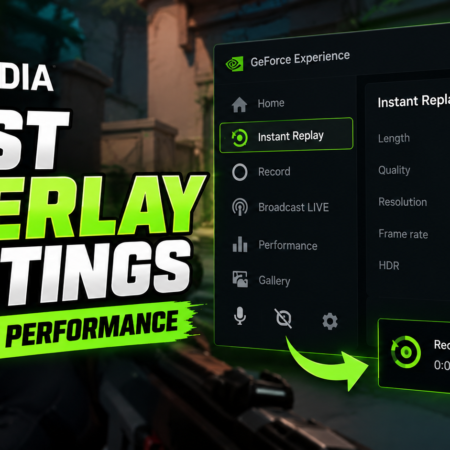 BEST NVIDIA Overlay Settings for Recording & MAX Gaming Performance 📈